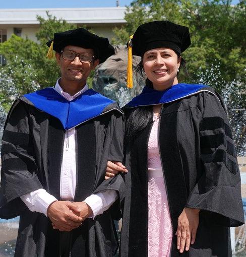 Sunil Pokharel, Ph.D. and Pushpa Pandey, Ph.D. 
